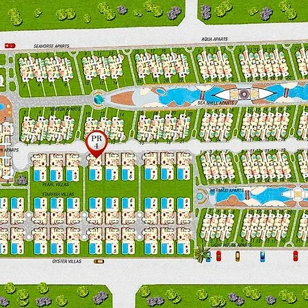 Sunset Club Aqualettings Pearl 4 *